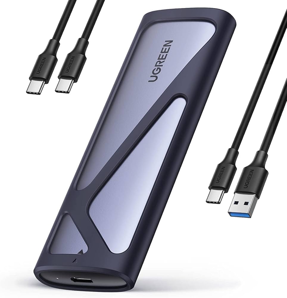 UGREEN USB-C M.2 SATANVME HARD DRIVE ENCLOSURE 90264B