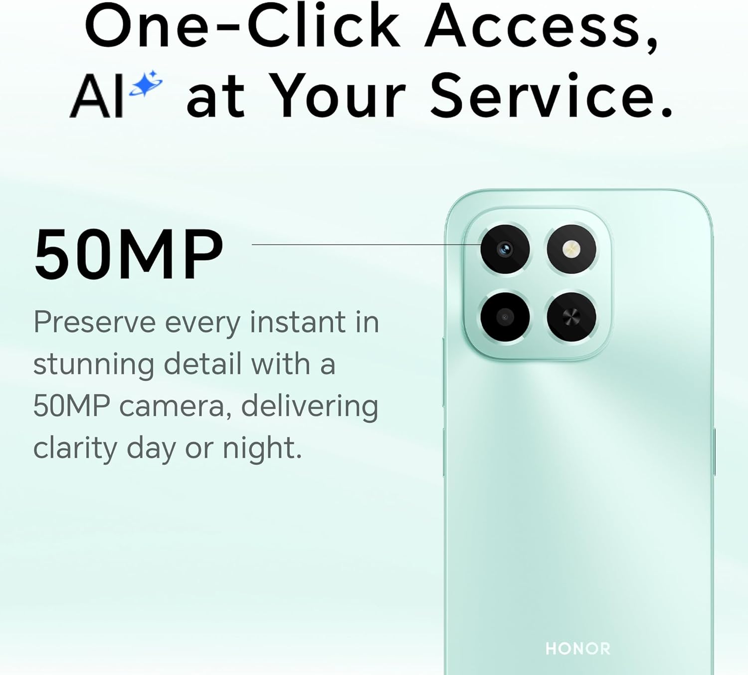 HONOR X6C 6+256GB MIDNIGHT MOONLIGHT WHITE thumbnail 8