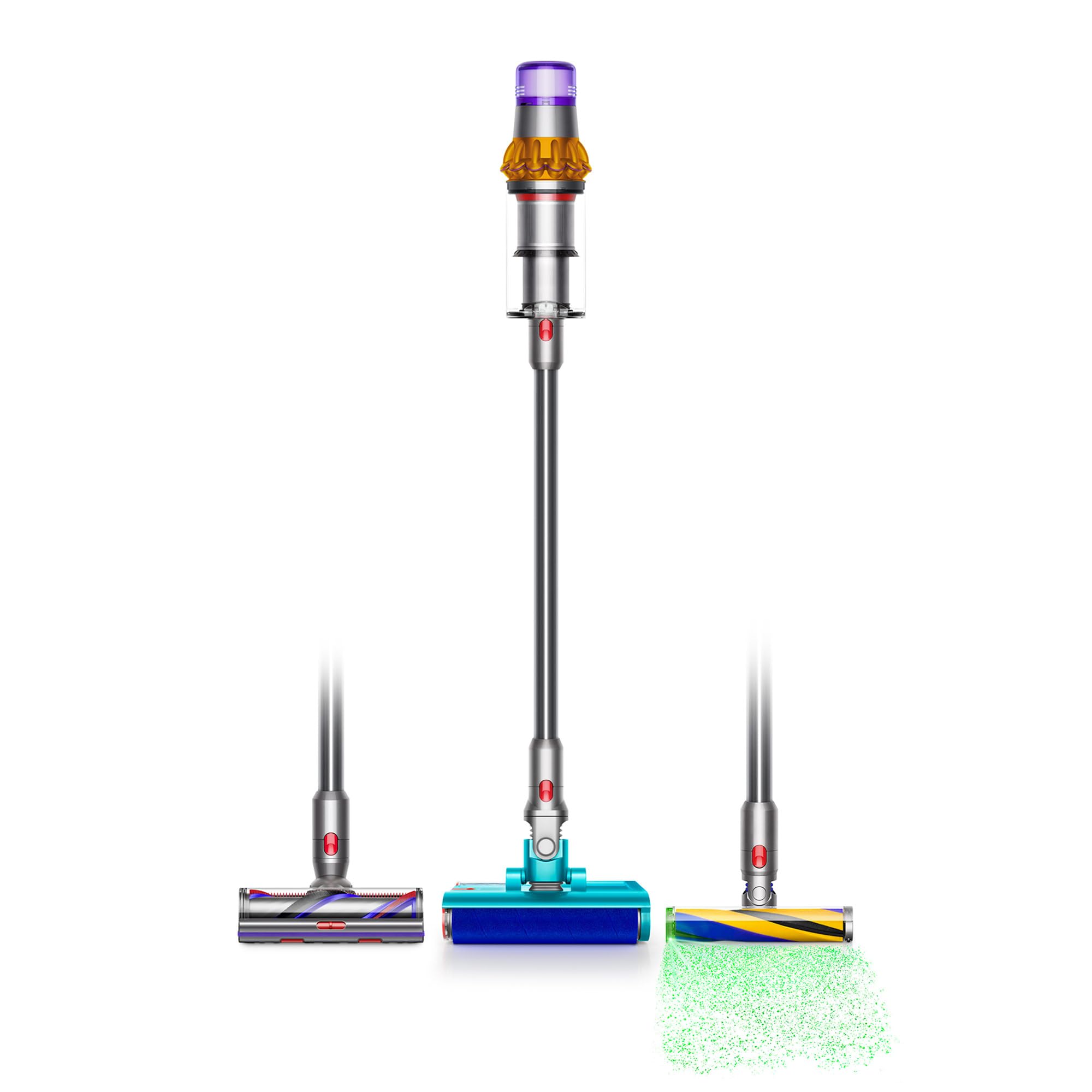 DYSON V15S DETECT SUBMARINE VACUUM CLEANER YELLOW-NICKEL SV47