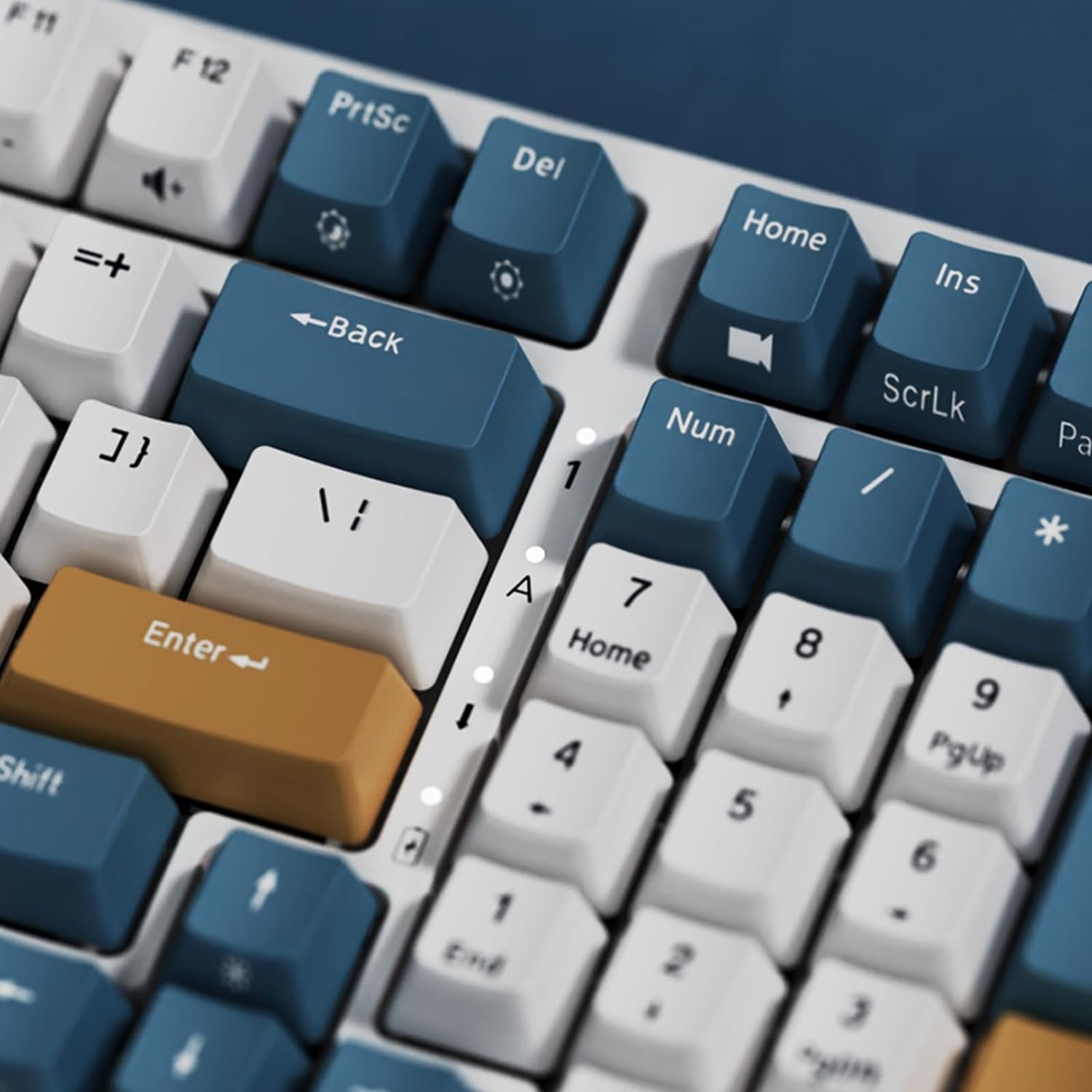 Royal Kludge RGB Tri-Modes Hot-Swap Gaming Keyboard with Brown Switches in Klein Blue - RK98 thumbnail 9