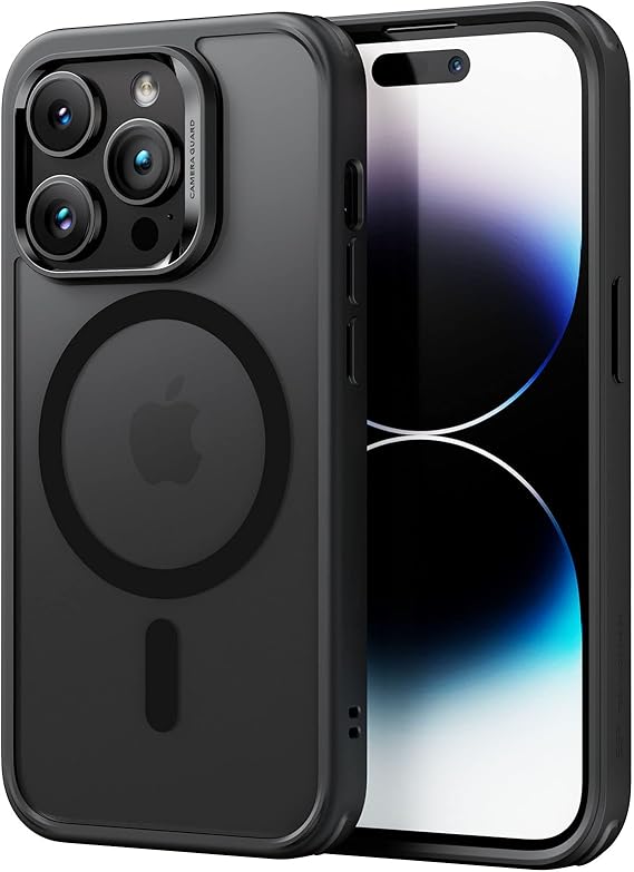 ESR IPHONE 14 PRO AIR ARMOR HALO LOCK PROTECTION MAGNETIC CASE FROSTED BLACK