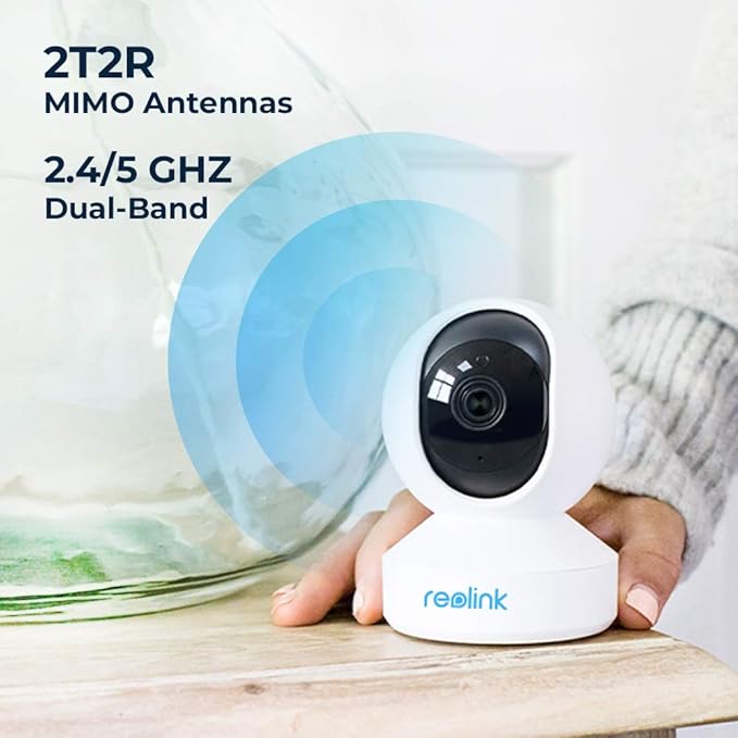 REOLINK WIFI SERIES 4MP SUPER HD PAN & TILT WIFI CAMERA WCEP4MP04PT thumbnail 4
