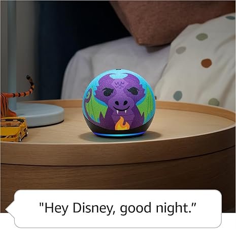 Amazon Echo Dot 5th Generation Kids Edition - Dragon thumbnail 3