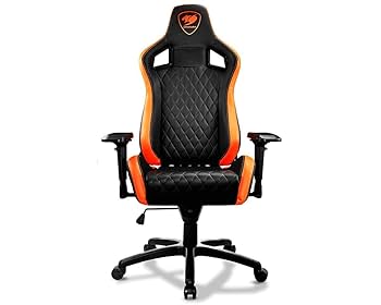 COUGAR GAMING CHAIR ORANGE BLACK