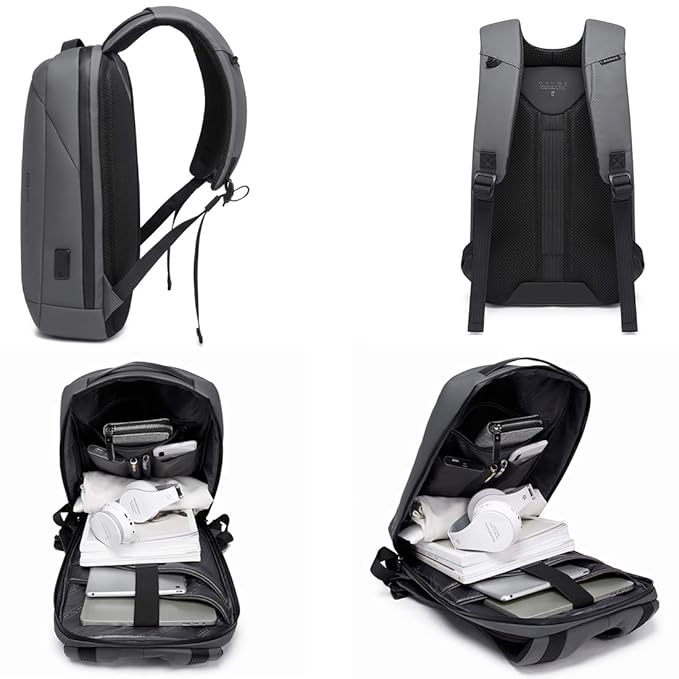 BANGE BACKPACK GRAY BG-22188 thumbnail 3
