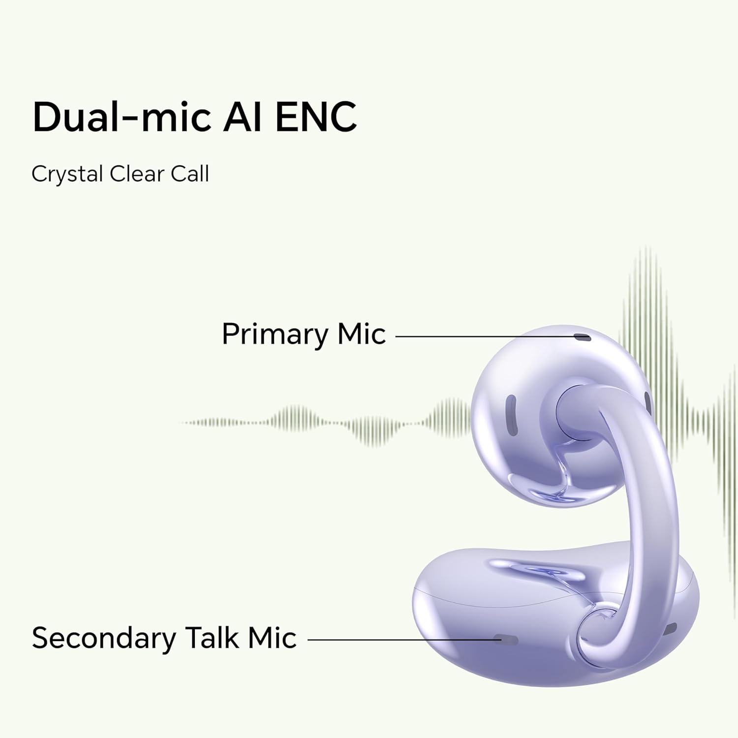 HONOR CHOICE EARBUDS CLIP PURPLE MAK-ME01 thumbnail 9