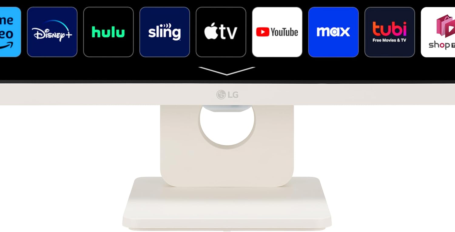 LG 27 INCH FHD IPS MONITOR WITH SLIM DESIGN THINQ CONTROL PANEL MAGIC REMOTE 27U511SA-W thumbnail 6