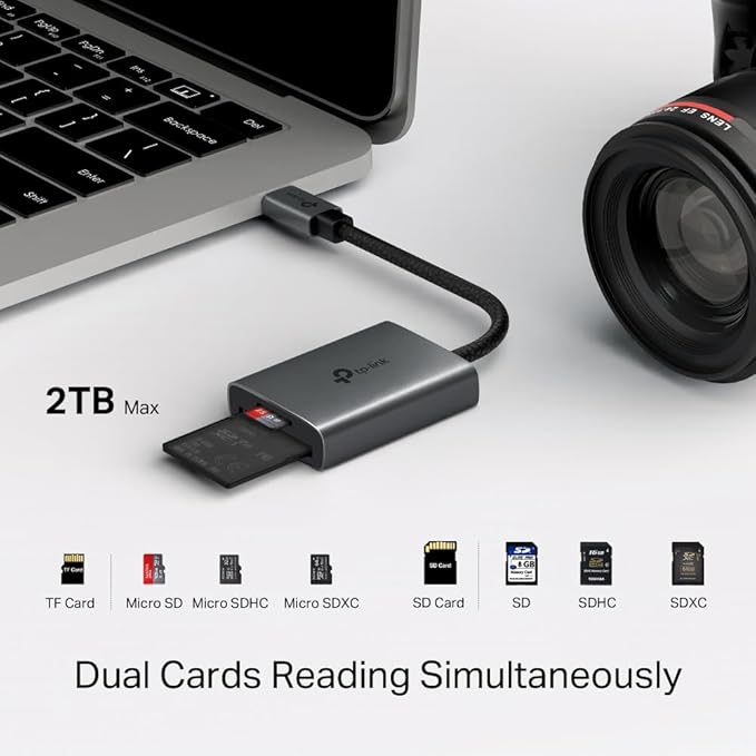 TP-LINK USB 3.0 TYPE-C TO SD& MICRO SD CARD READER UA430C thumbnail 3
