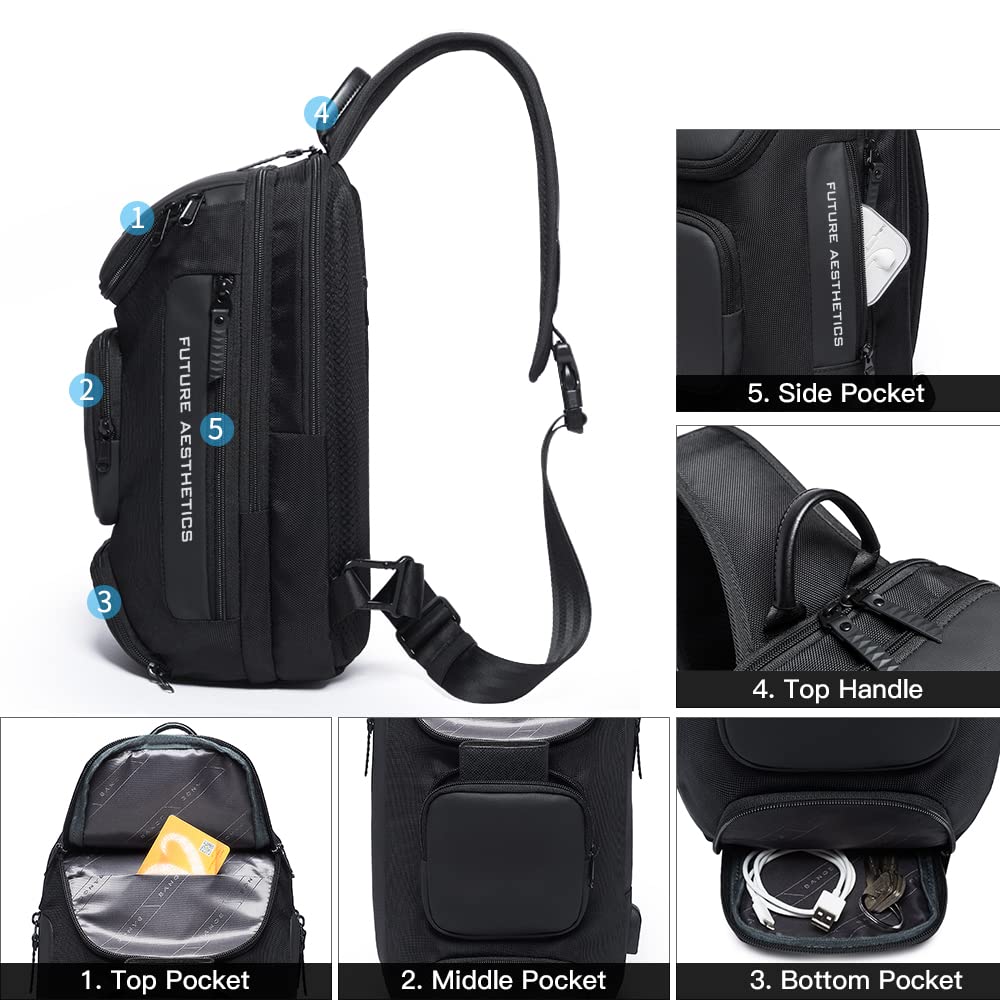 BANGE BACKPACK BLACK BG-7086 thumbnail 3