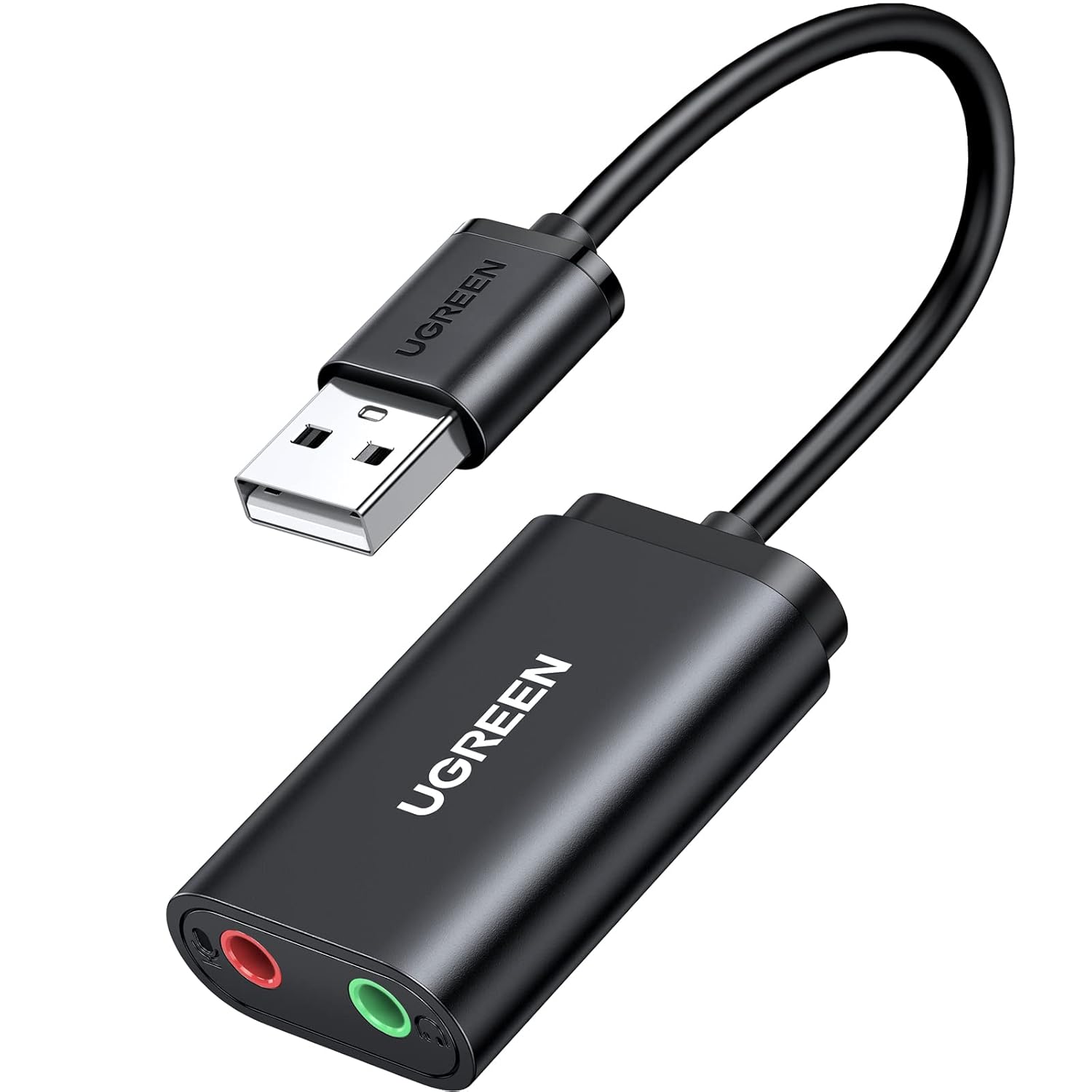 UGREEN USB 2.0 EXTERNAL SOUND ADAPTER BLACK 30724 thumbnail 9