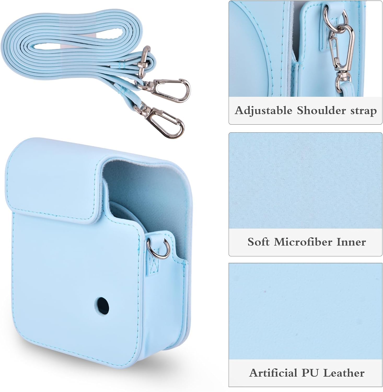 INSTAX MINI 12 CAMERA BAG BLUE thumbnail 5