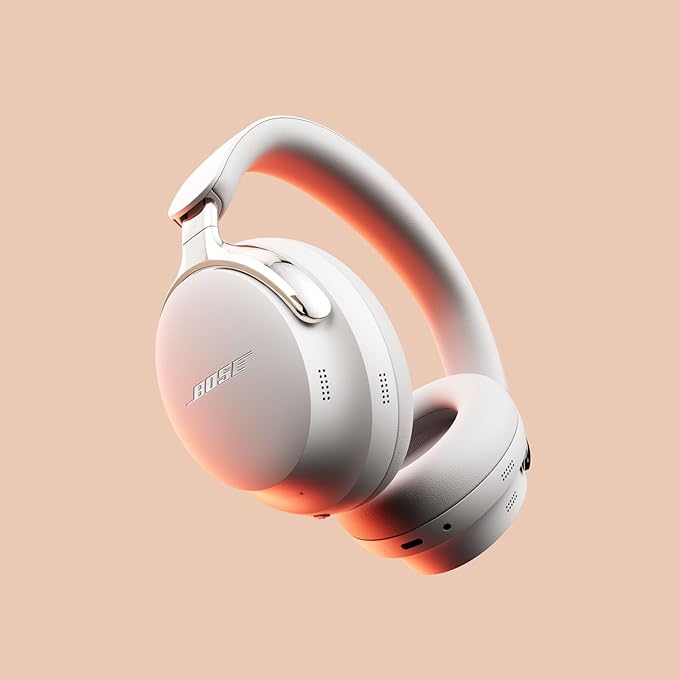 BOSE QUIETCOMFORT ULTRA 5V WIRELESS NOISE CANCELING HEADPHONES 2ND GEN WHITE 890101-0200 thumbnail 2