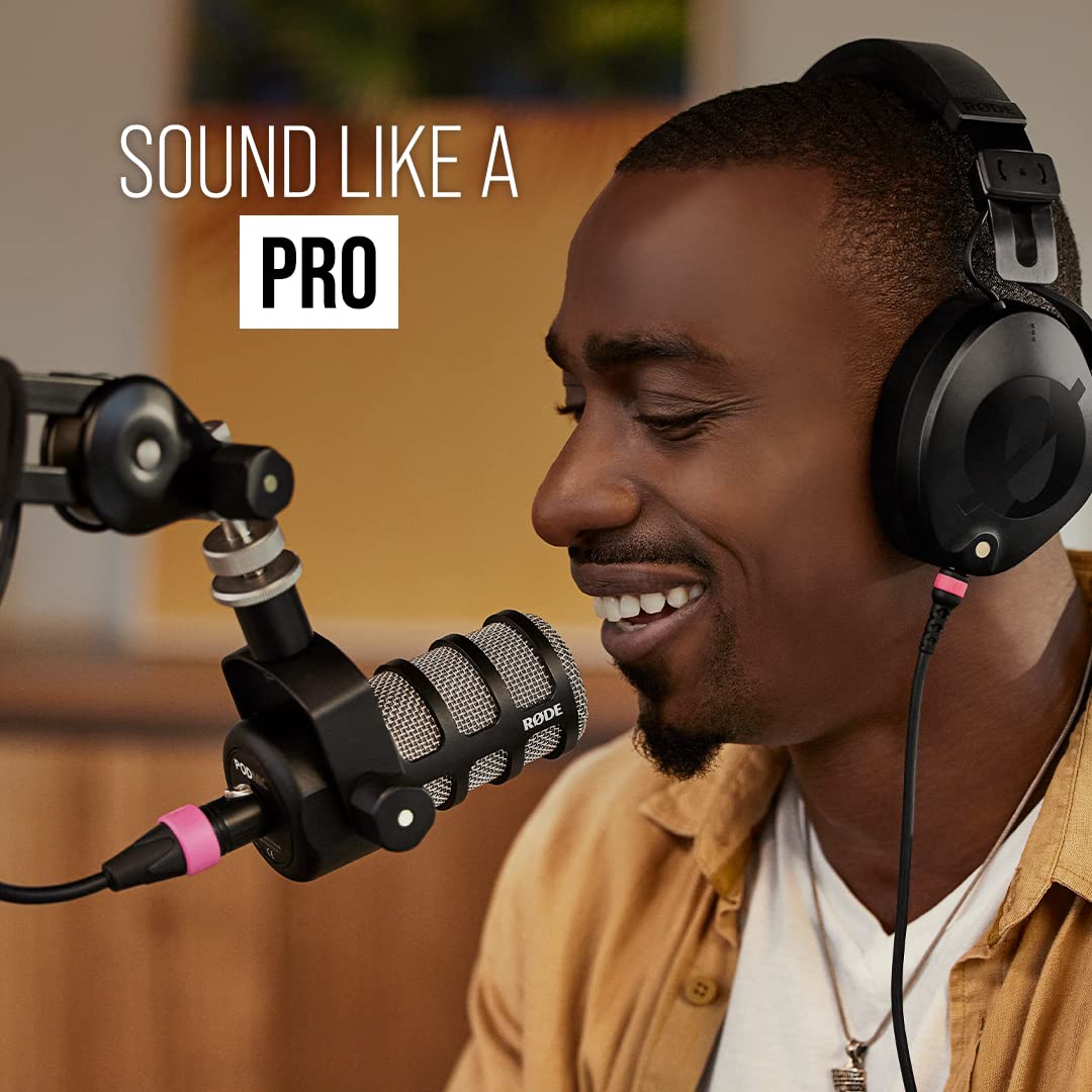 RODE DYNAMIC POD CASTING MICROPHONE BLACK thumbnail 7