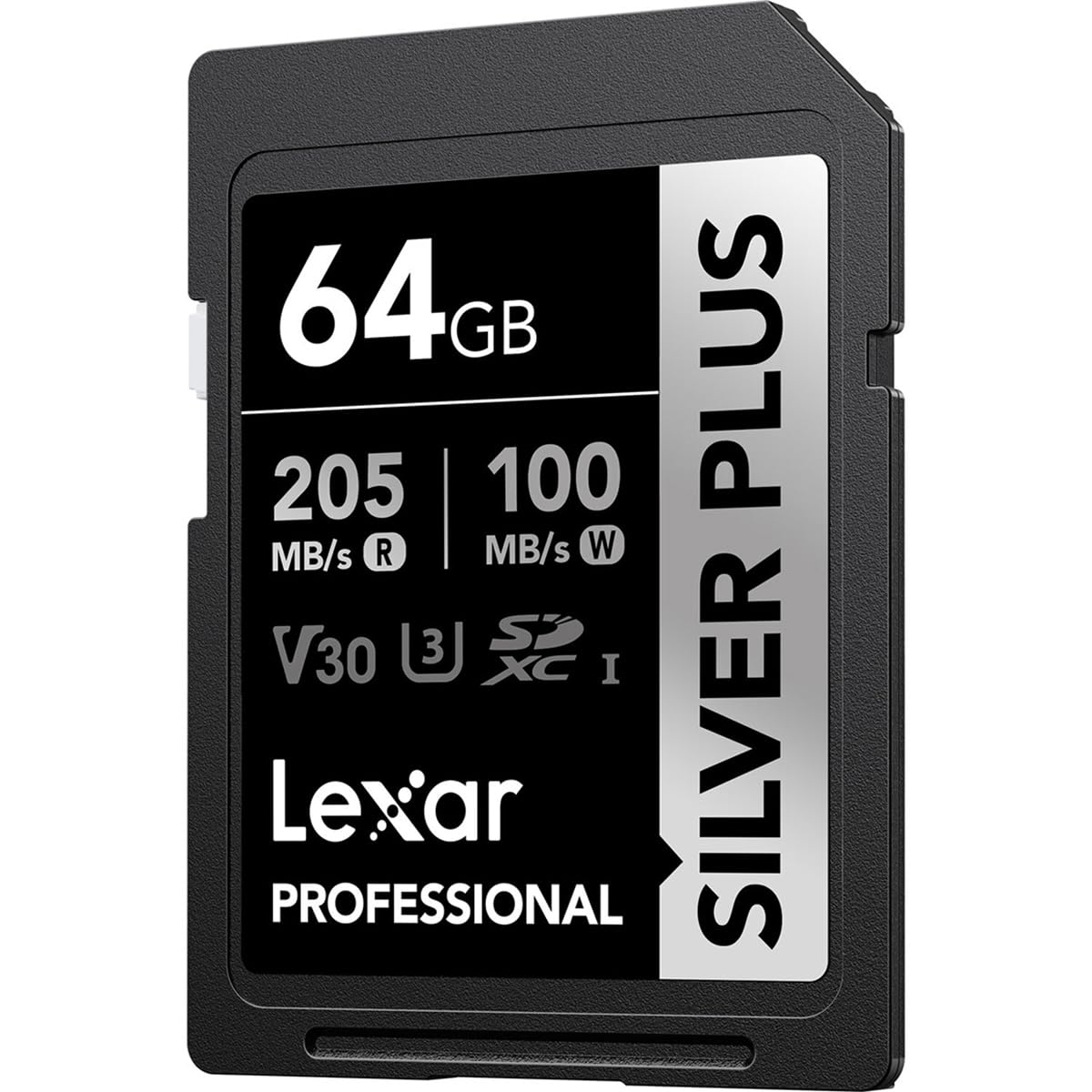 LEXAR PROFESSIONAL SILVER PLUS SDXC UHS-I CARDS 205MBPS-64GB LSDSIPL064G-BNNNG thumbnail 8