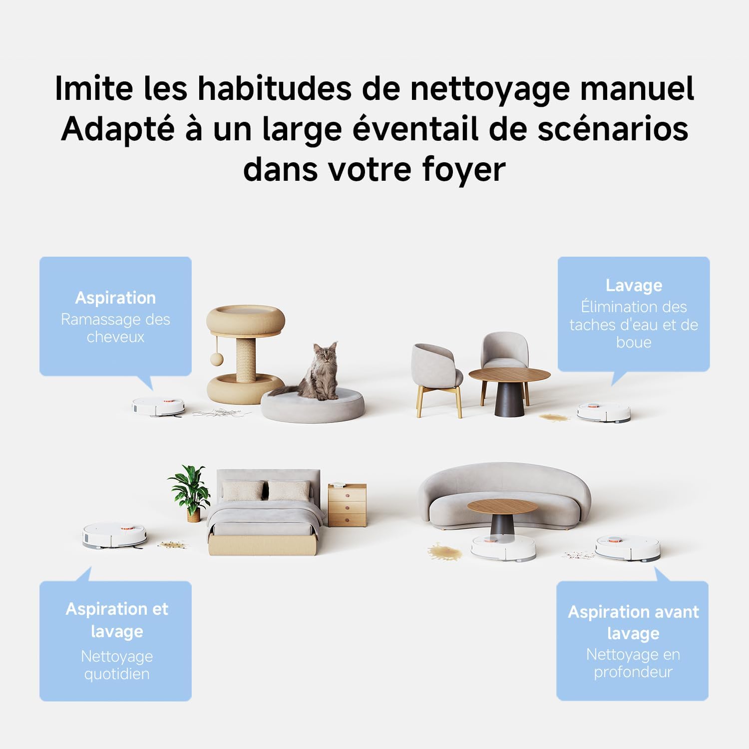 XIAOMI ROBOT VACUUM WHITE H40 thumbnail 9