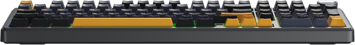 AULA 99 KEYS RGB 98% MECHANICAL GAMING KEYBOARD TRI-MODE KNOB STAR VECTOR SWITCH BK-GRY-GRN F99 PRO thumbnail 6