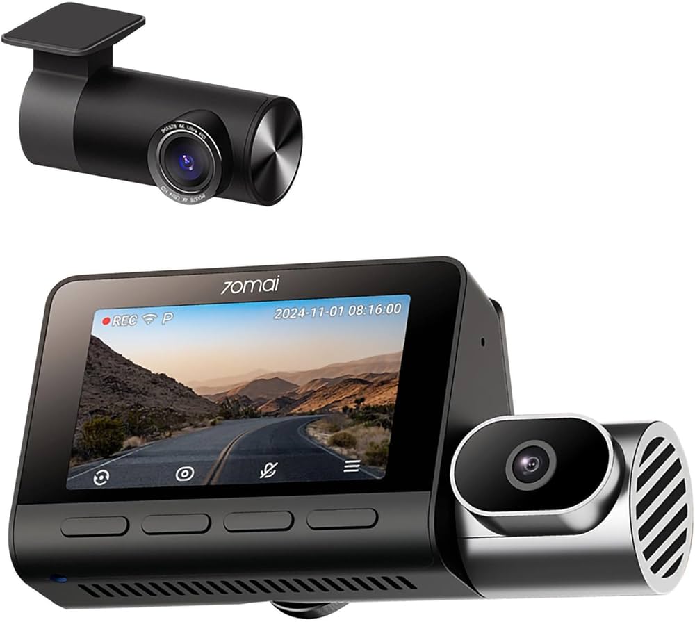 70MAI DASH CAM 4K T800 HDR SET
