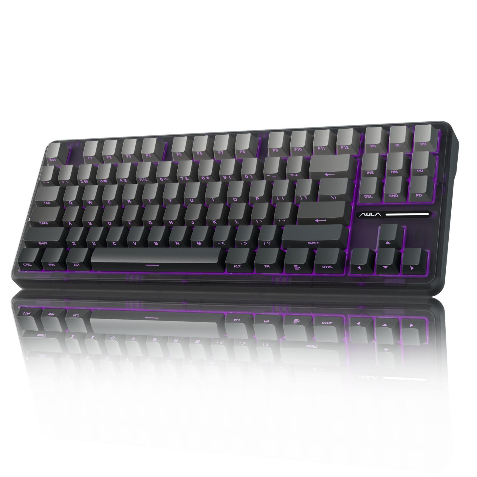 AULA F87 PRO MECHANICAL GAMING KEYBOARD GRADIENT GRAY