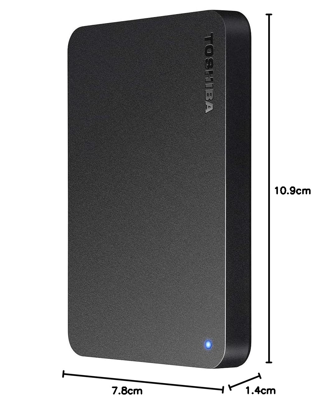 TOSHIBA CANVIO BASICS EXTERNAL HARD DRIVE 1TB BLACK HDTB510EK3AA thumbnail 5