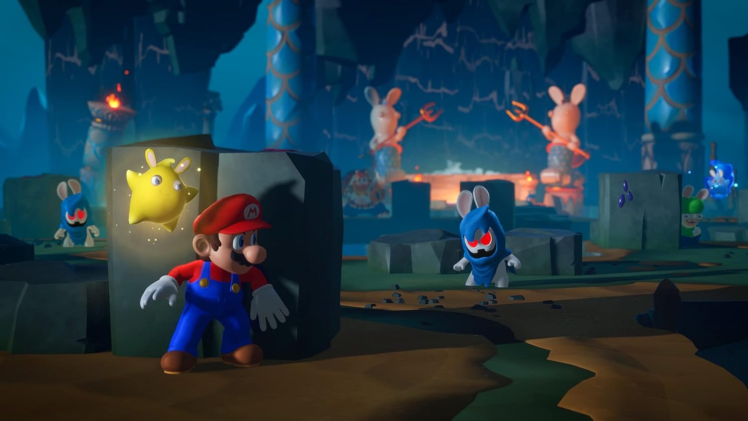 NINTENDO SWITCH MARIO RABBIDS SPARKS OF HOPE GAME thumbnail 2