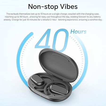 HONOR CHOICE OPEN EAR TRUE WIRELESS EARBUDS BLACK ORL-ME00 thumbnail 3
