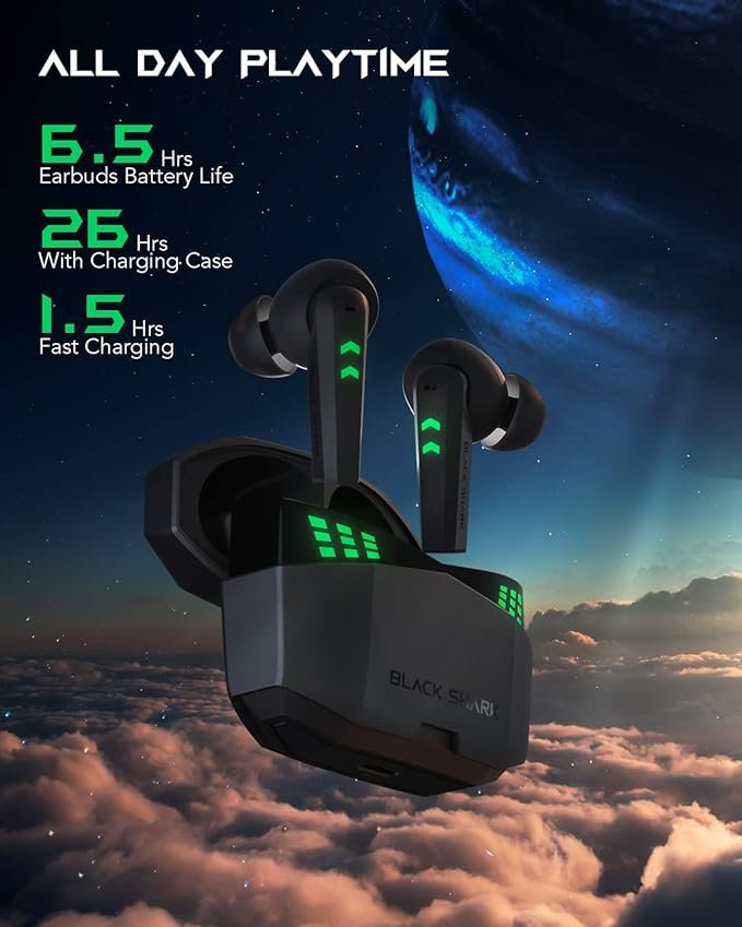 Black Shark Lucifer T6 True Wireless Gaming Earbuds BS-T6 thumbnail 4