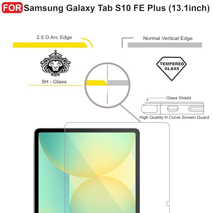 SAMSUNG GALAXY S10 FE PLUS CLEAR GLASS SCREEN PROTECTER thumbnail 7