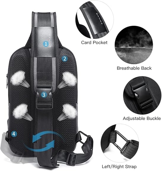 BANGE BACKPACK GRAY BG-7086 thumbnail 6