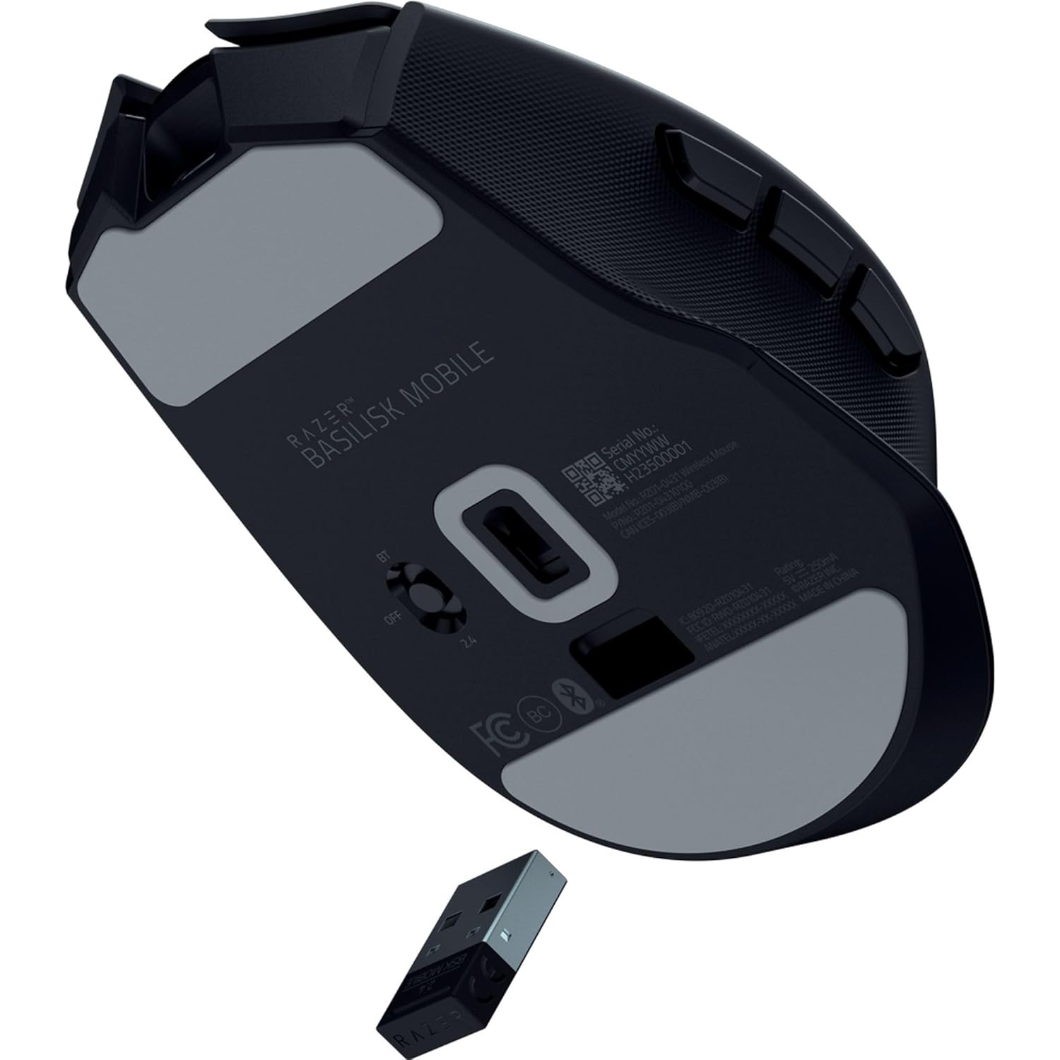 RAZER BASILISK MOBILE WIRELESS MOUSE BLACK RZ01-04310100-R3G1 thumbnail 10