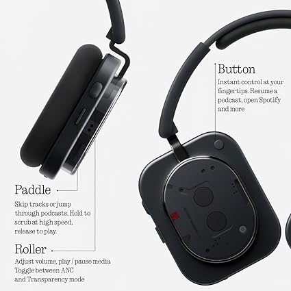 NOTHING 1 WIRELESS HEADPHONE BLACK B170 thumbnail 8