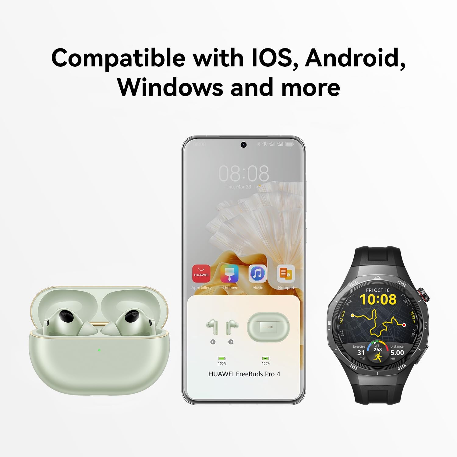 HUAWEI FREEBUDS PRO 4 BLACK T0022 thumbnail 2