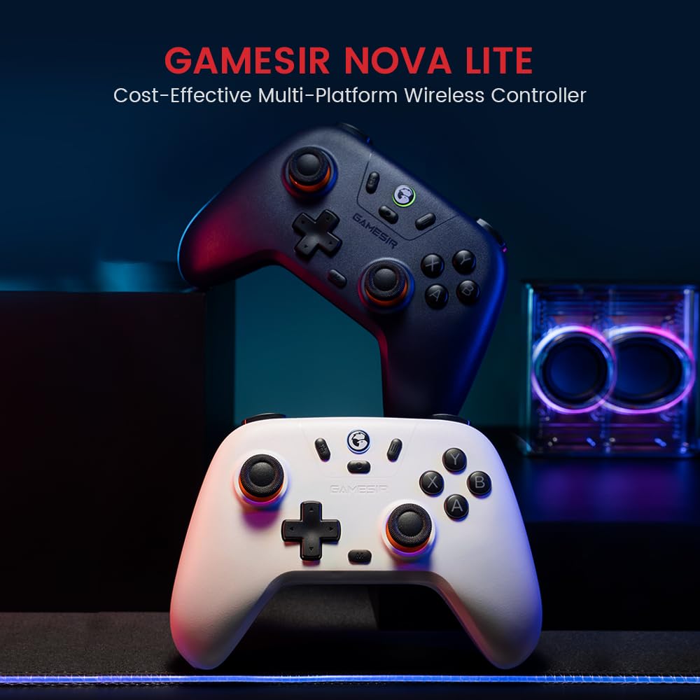 GAMESIR T4 NOVA LITE MULTI PLATFORM WIRELESS GAME CONTROLLER SPACE PURPLE T4N LITE thumbnail 3