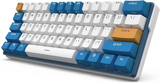RK61 PLUS TRI MODE RGB HOT SWAP WHITE BROYAL KLUDGE KEYBOARD TRI MODE RGB HOT SWAP WHITE BROWN SWITCH RK61 PLUS ROWN SWITCH