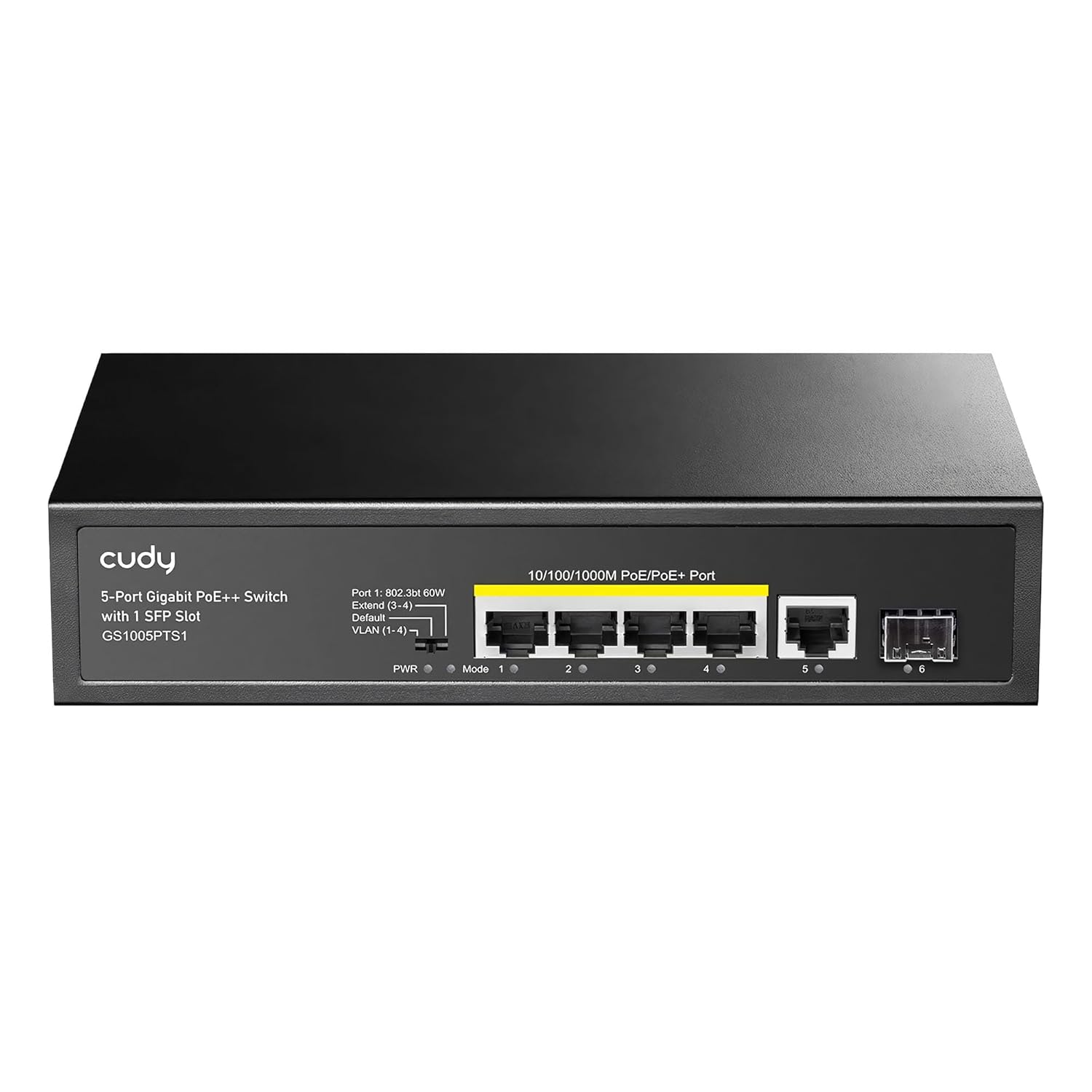 CUDY GS1005P 5 PORT GIGABIT ETHERNET UNMANAGED POE+ SWITCH GS1005P thumbnail 2