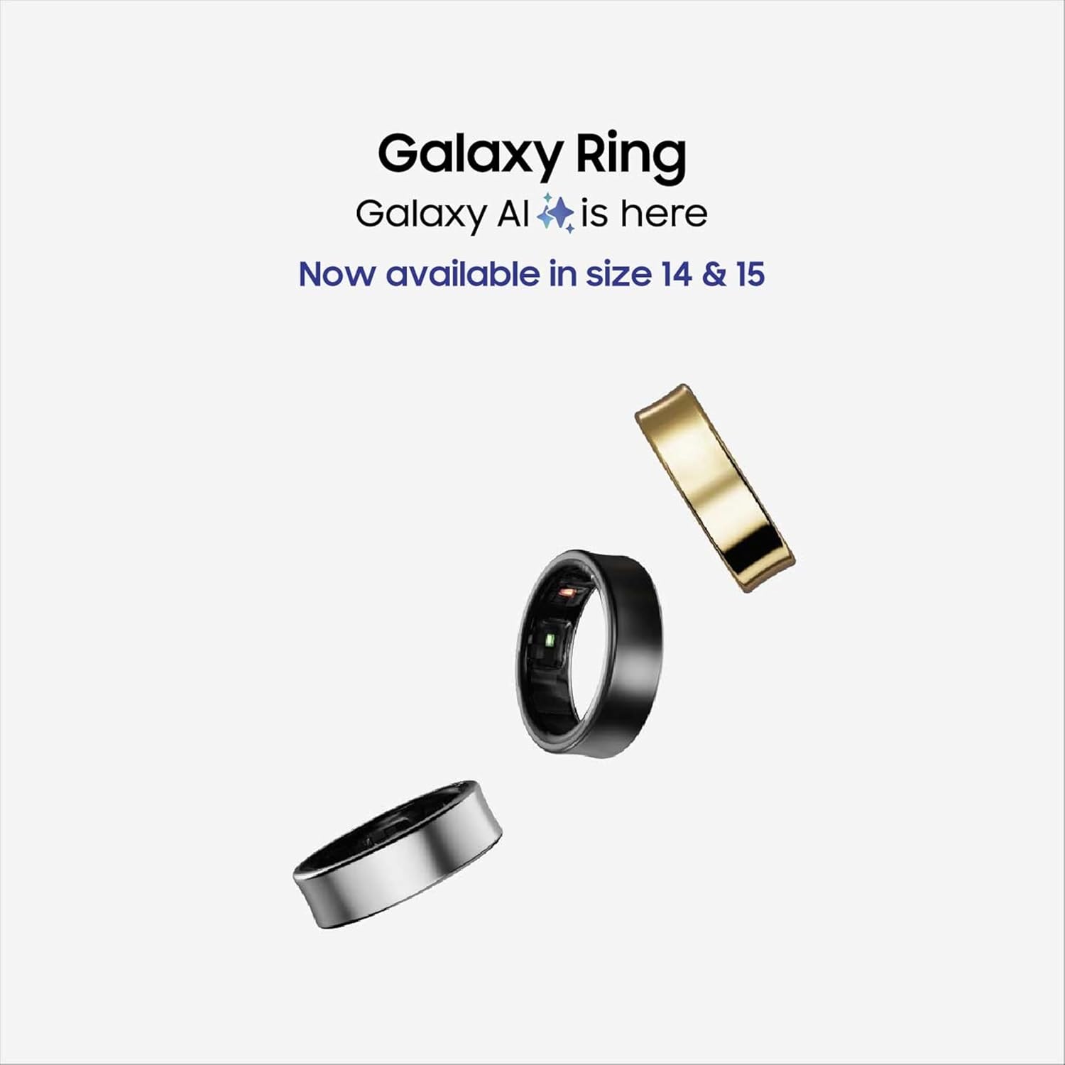 SAMSUNG GALAXY SMART RING SIZE 9 TITANIUM BLACK SM-Q509NZKAMEA thumbnail 2