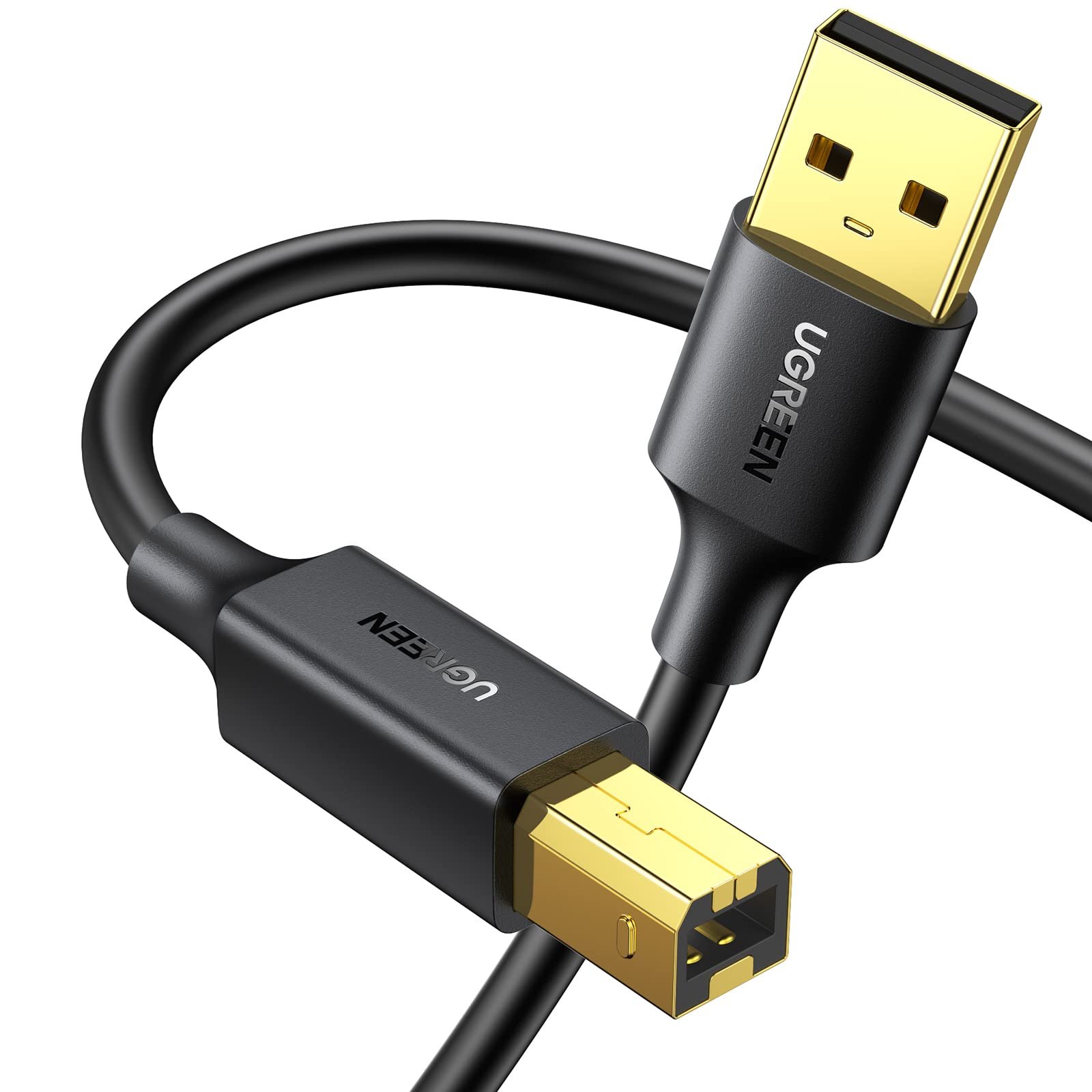 UGREEN USB 2.0 AM TO BM PRINT CABLE GOLD-PLATED 3MM 10351