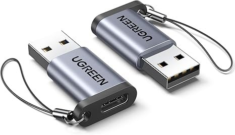 UGREEN USB-A 3.0 TO USB-C ADAPTER GRAY 50533