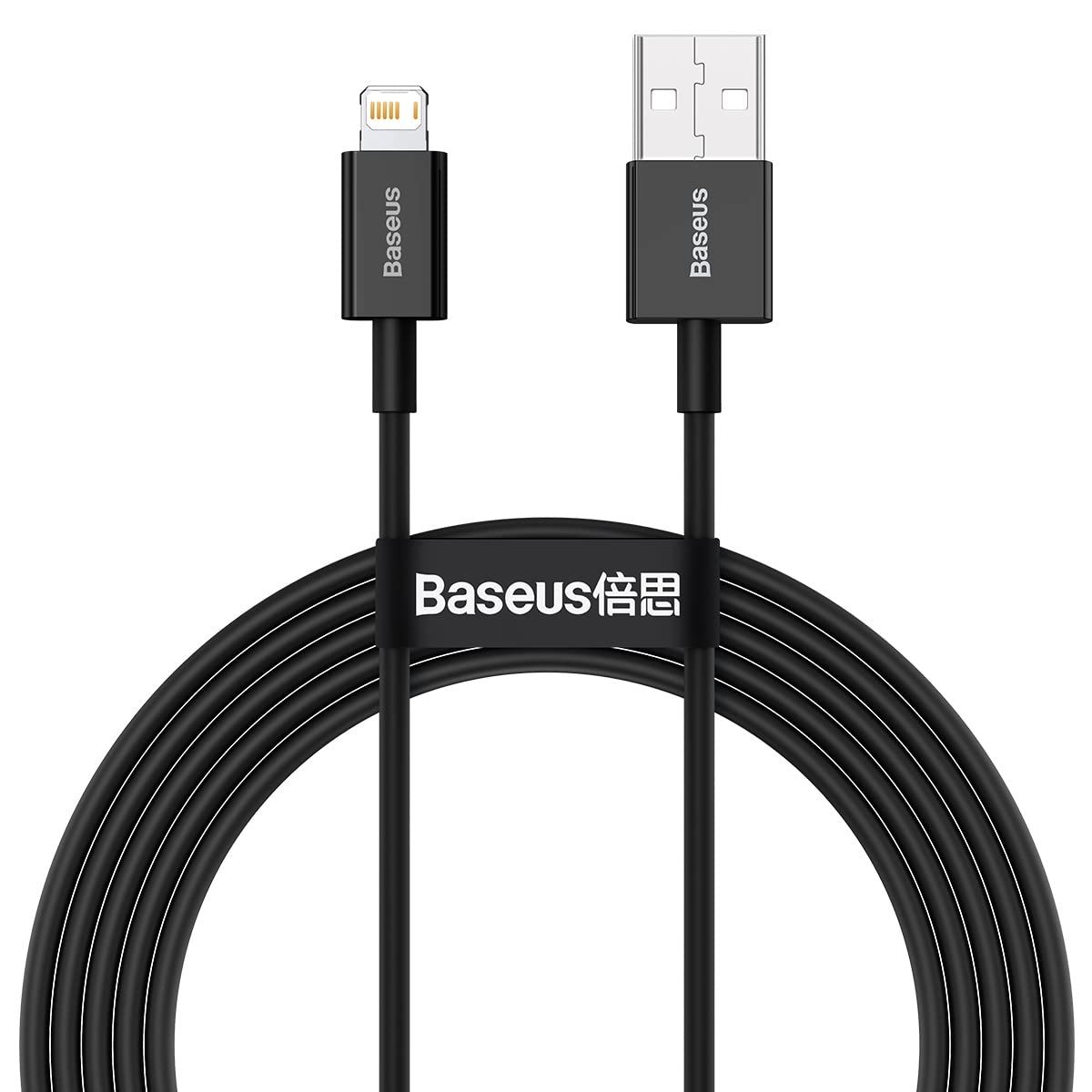 BASEUS USB TO MICRO 2A DATA CABLE 1M BLACK thumbnail 2