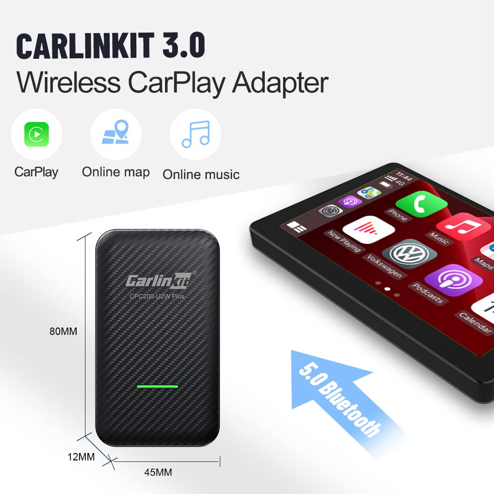 CARLINKIT WIRED TO WIRELESS ASB ADAPTER CPC200-U2W PLUS thumbnail 3