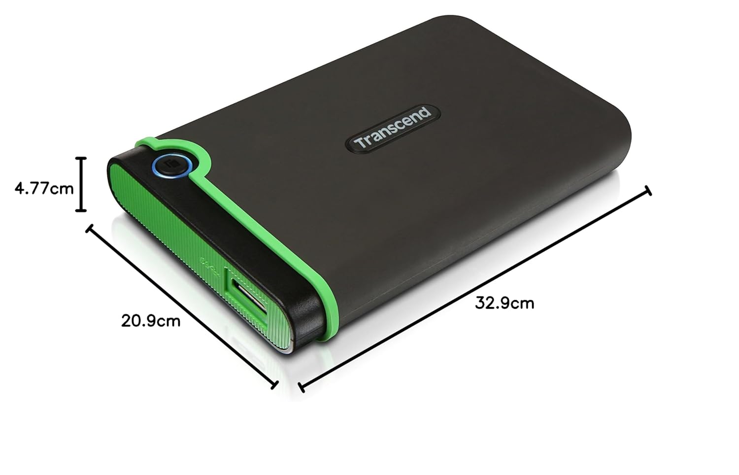 TRANSCEND 2TB EXTERNAL HDD M3S USB 3.0 BLACK TS2TSJ25M3S thumbnail 11