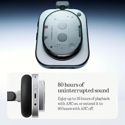NOTHING 1 WIRELESS HEADPHONE WHITE B170 thumbnail 7