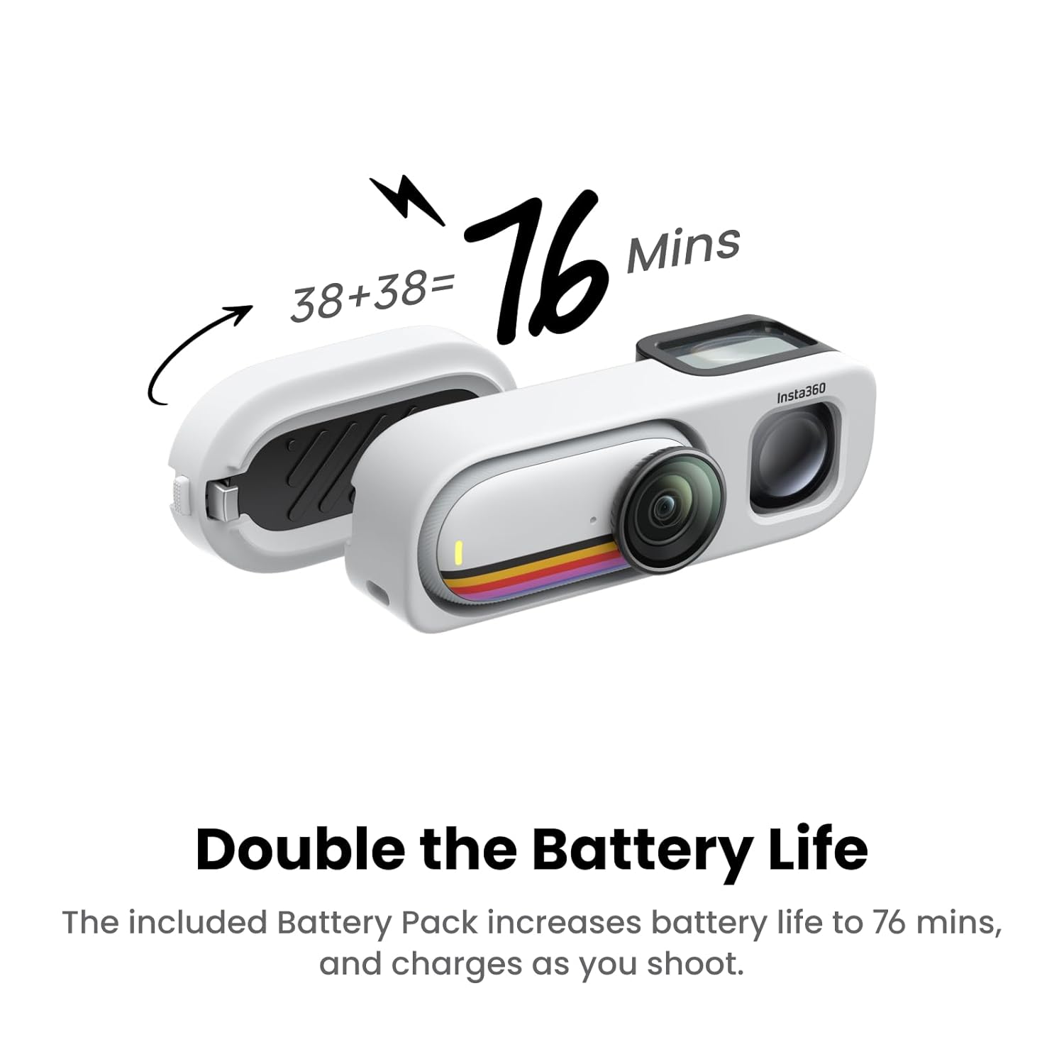 INSTA360 GO 3S RETRO BUNDLE SPECIAL EDITION WITH BATTERY PACK 128GB CINSAATA thumbnail 7