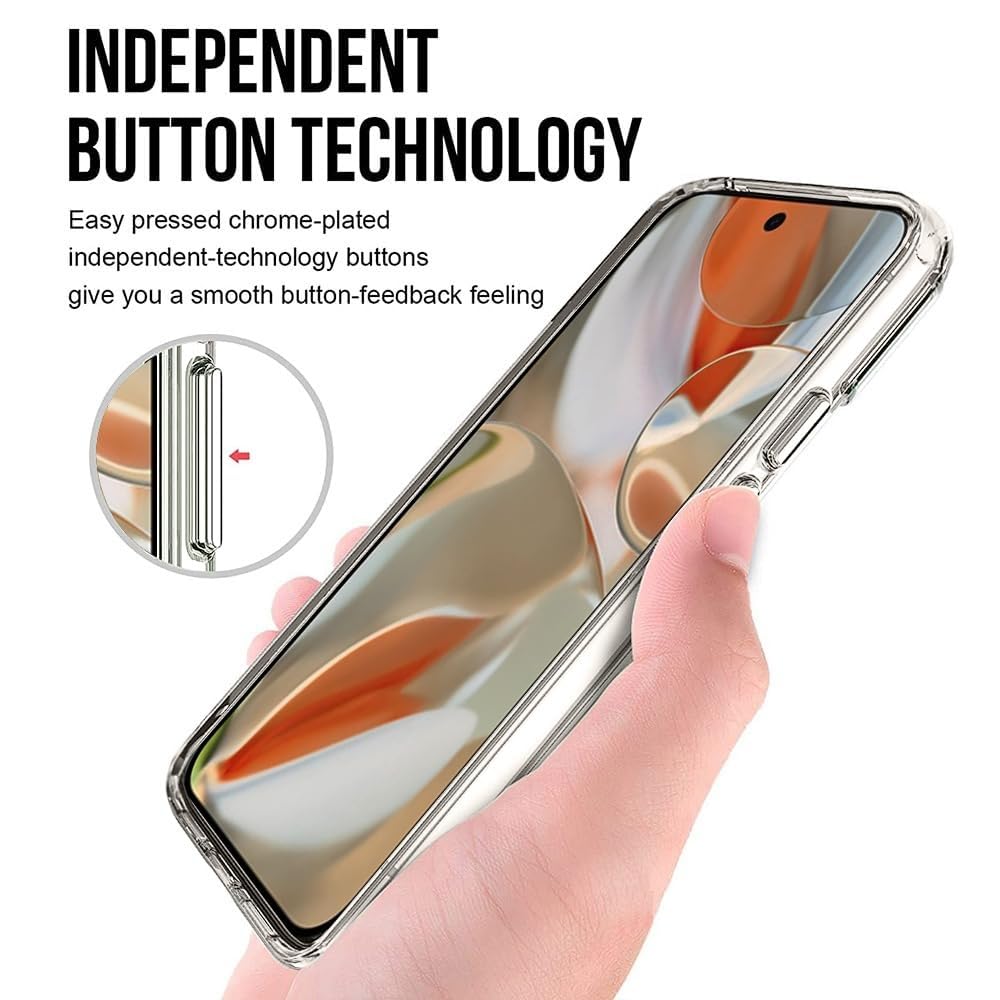 LIKGUS GOOGLE PIXEL 10 PRO XL CASE CLEAR thumbnail 5