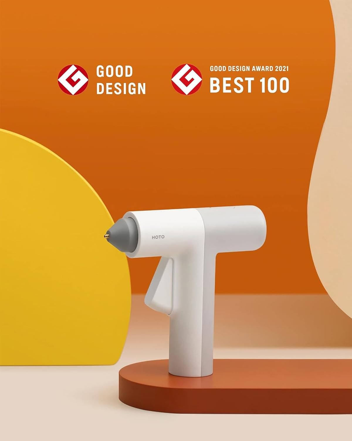 HOTO LITHIUM GLUE GUN WHITE GRAY QWRJQ001 thumbnail 7
