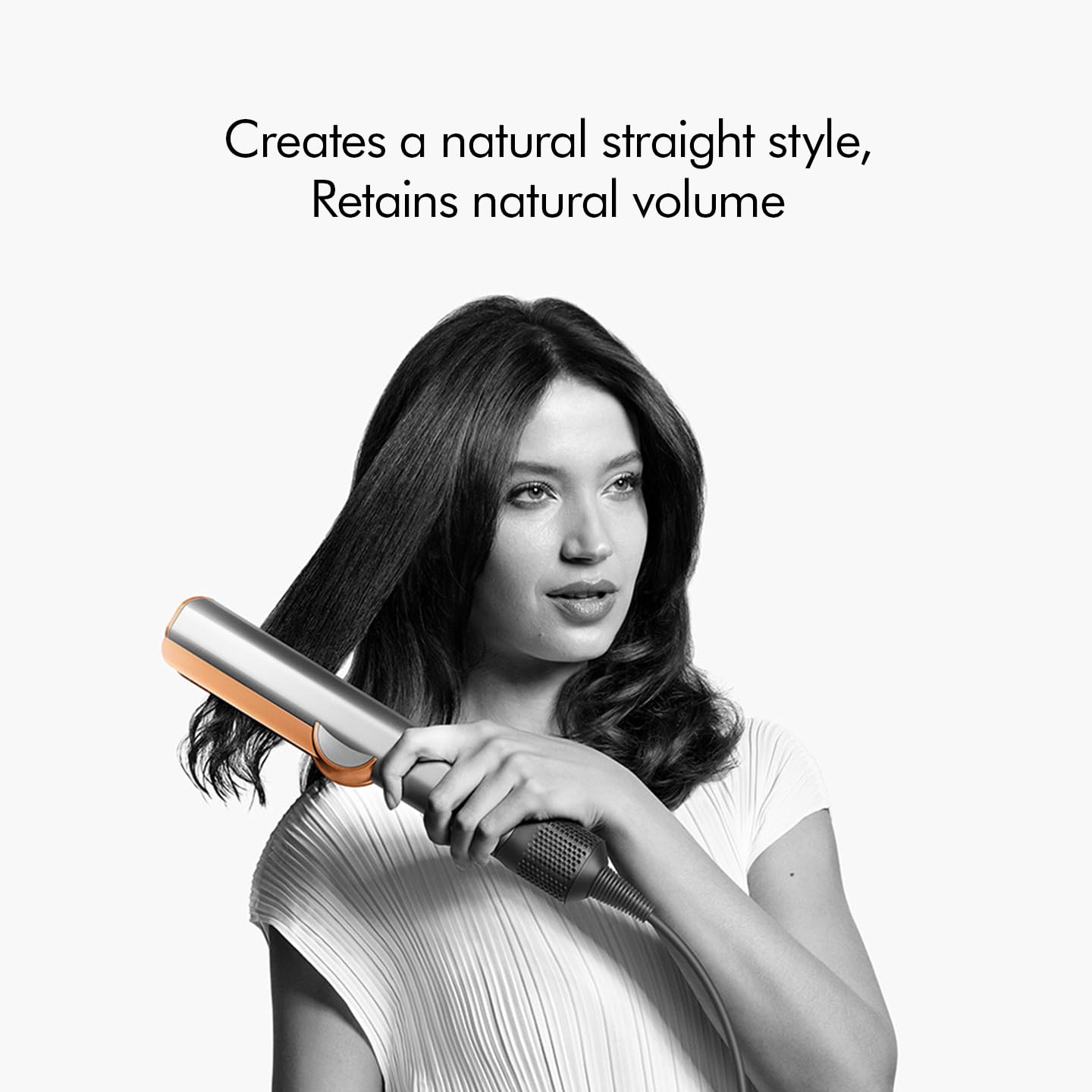DYSON AIRSTRAIT HAIR STRAIGHTENER CERAMIC RED VELVET GOLD HT01 thumbnail 2
