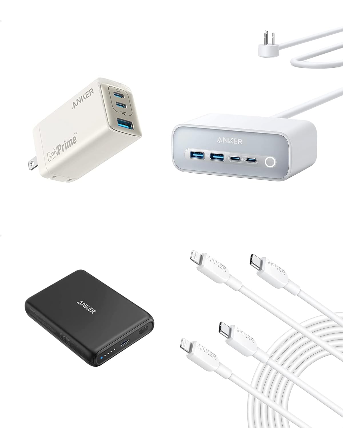 ANKER USB-A TO LIGHTNING CONNECTOR 10FT NYLON BRAIDED CABLE BLACK A8454H12 thumbnail 7
