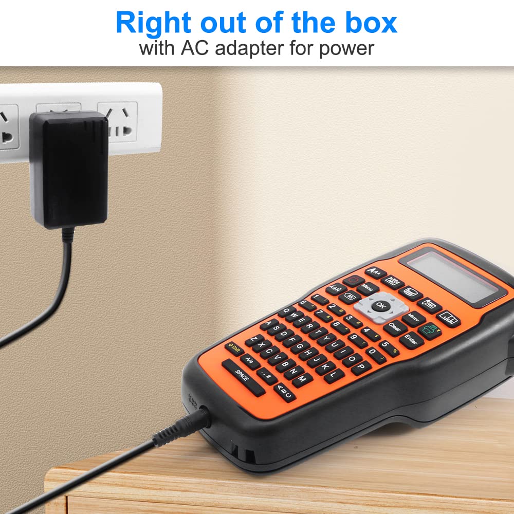 HANDHELD LABEL PRINTER ORANGE E1000 PRO thumbnail 6