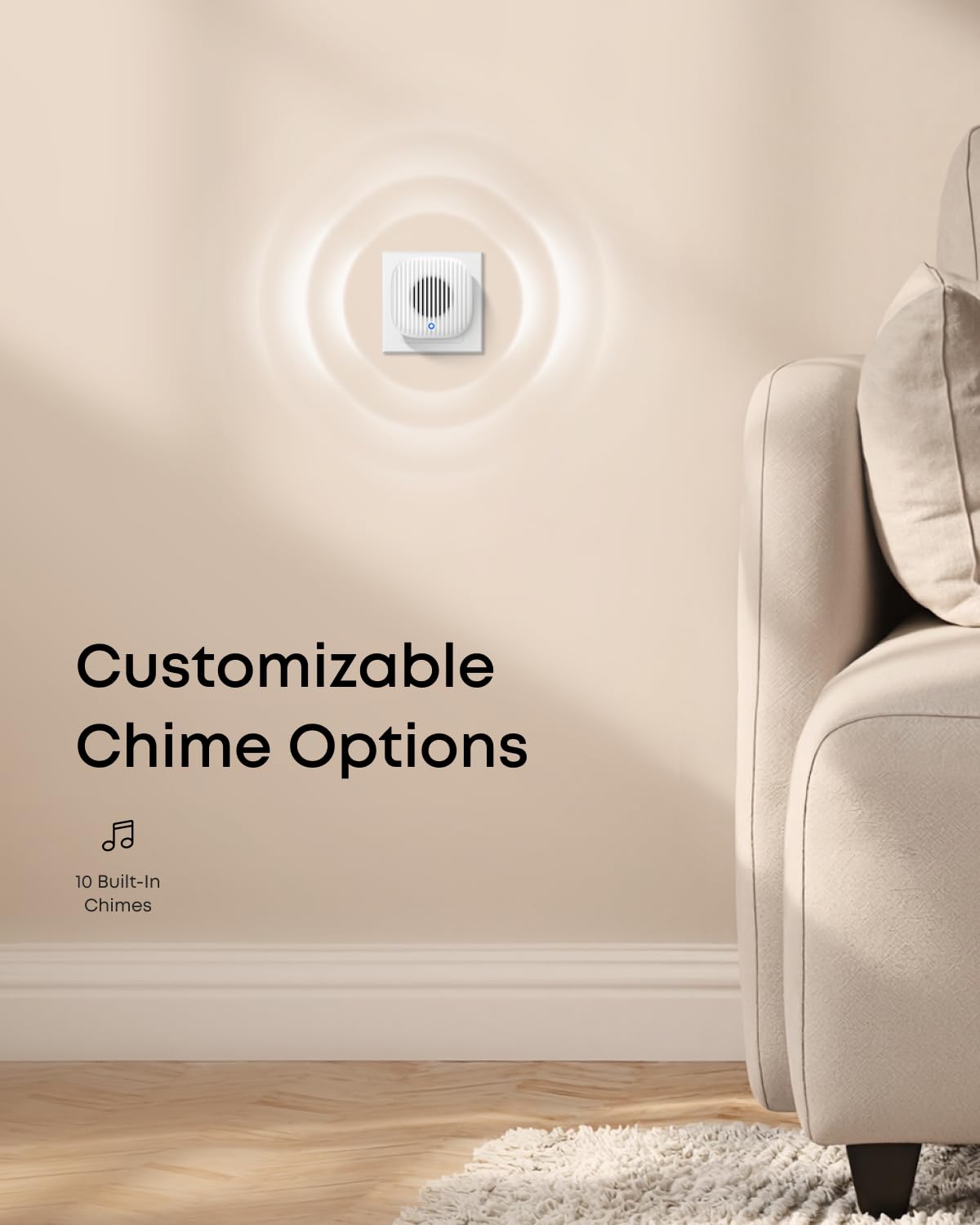 ANKER EUFY VIDEO DOORBELL CHIME2 WHITE T8026320 thumbnail 3