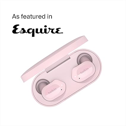 BELKIN SOUNDFORM PLAY TRUE WIRELESS EARBUDS PINK AUC005BTPK thumbnail 9