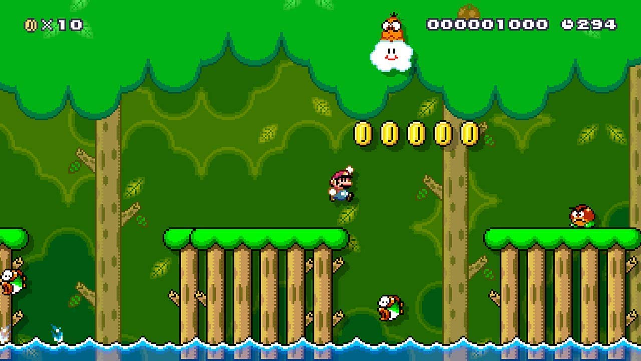 NINTENDO SWITCH SUPER MARIO MAKER 2 GAMING CD thumbnail 4
